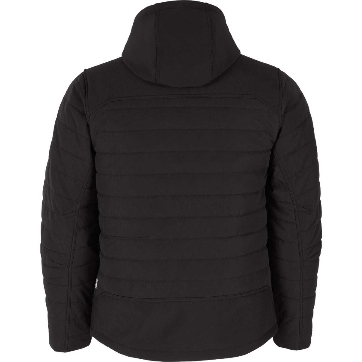 Milwaukee M12 AXIS Men's Black Cordless Heated Jacket, XL Image 3