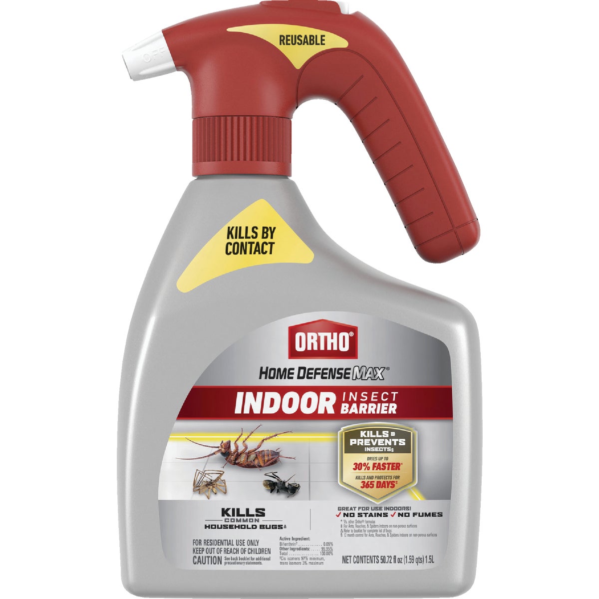 Ortho Home Defense MAX 50 Oz. Battery Powered Sprayer Indoor Insect Barrier