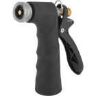 Best Garden Hot Water Metal Pistol Nozzle with Threaded Front, Black Image 1