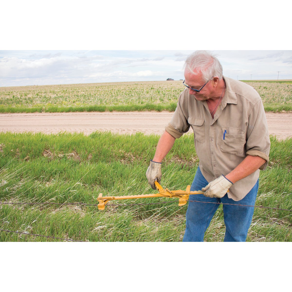 Goldenrod Ratchet Fence & Wire Stretcher Image 5