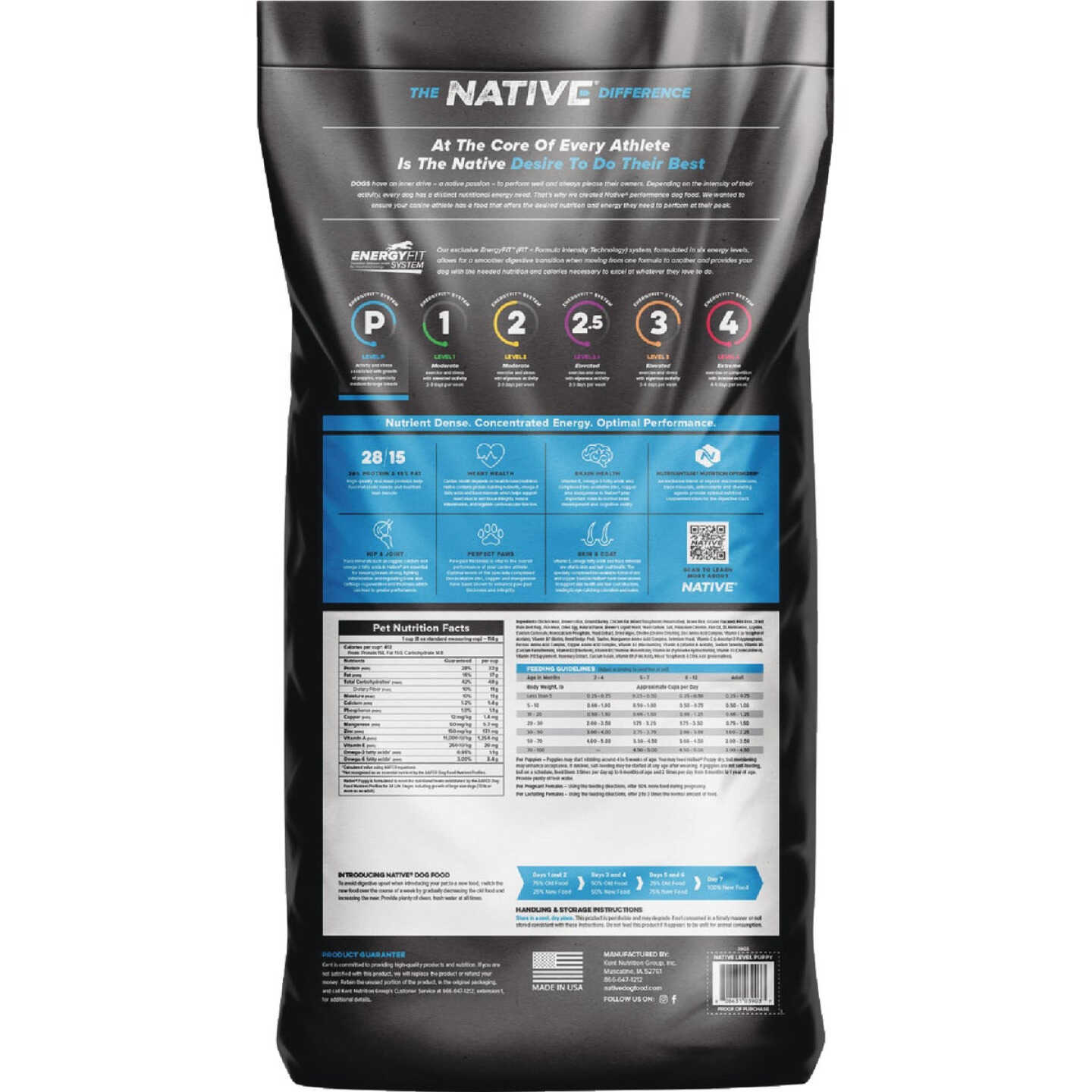 Native Puppy Performance Nutrition 40 Lb. Dry Dog Food Image 7