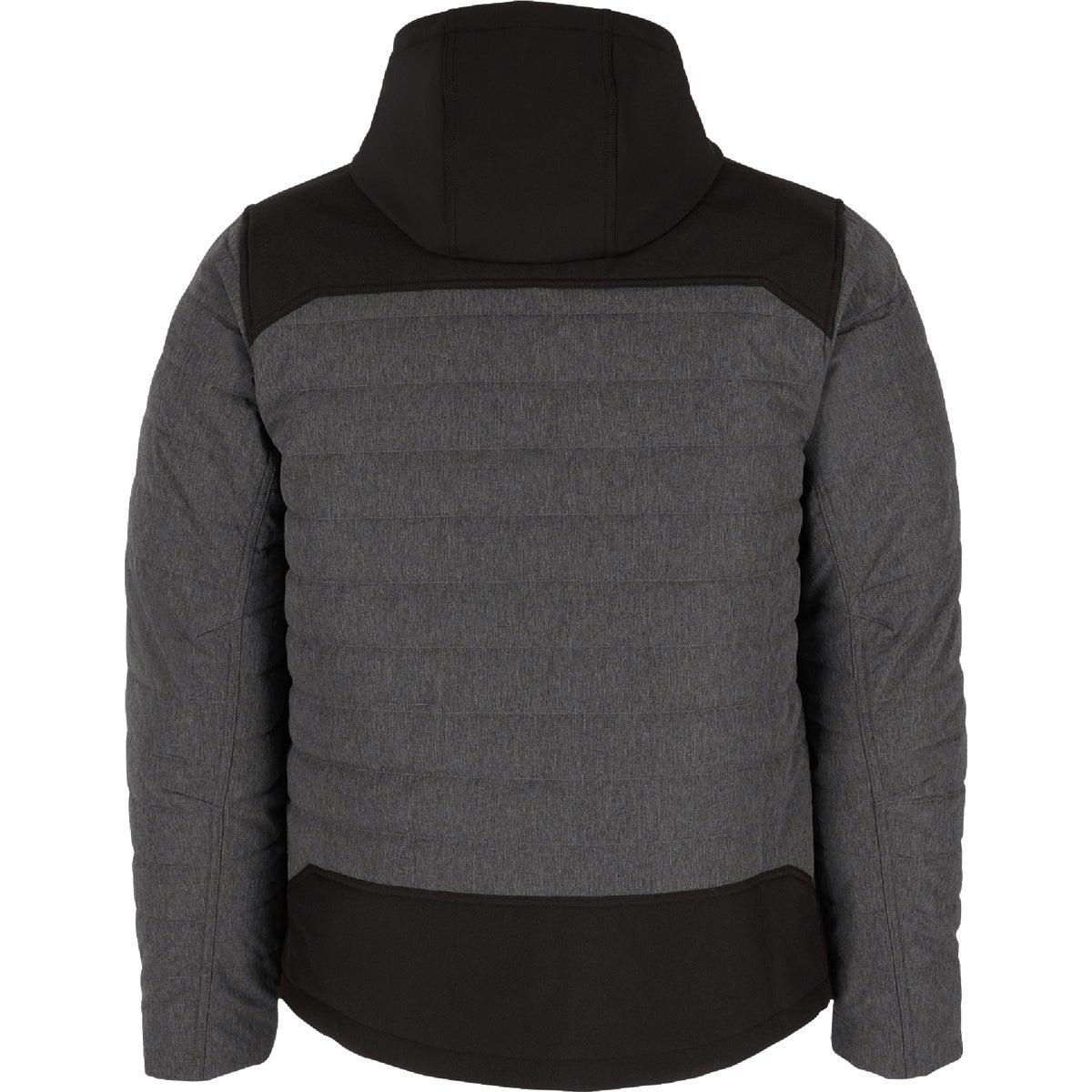 Milwaukee M12 AXIS Men's Gray Cordless Heated Jacket, 2XL Image 2