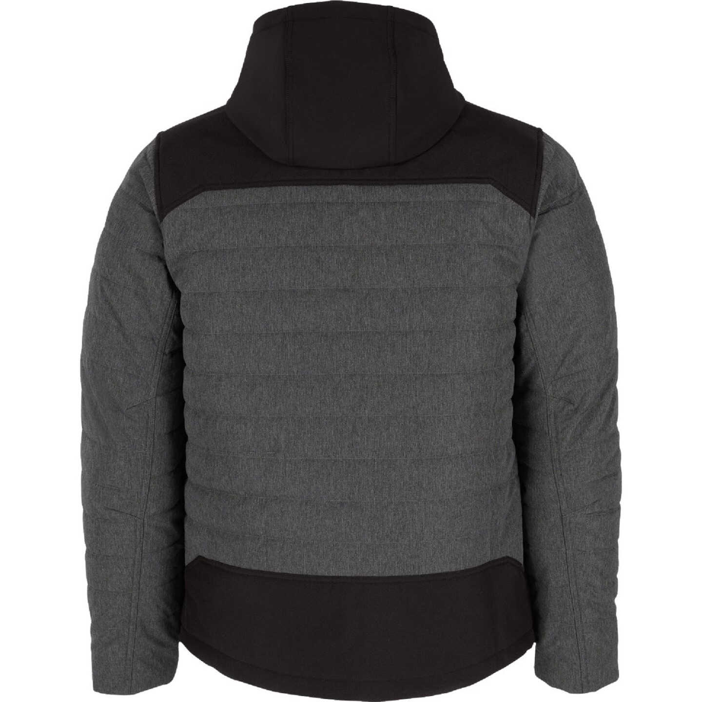 Milwaukee M12 AXIS Men's Gray Cordless Heated Jacket, 2XL Image 2