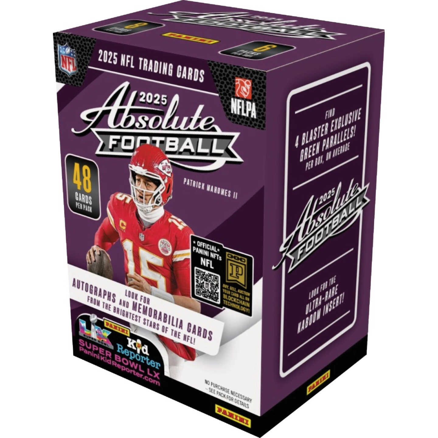 2025 Panini Absolute Football Blaster Box Image 1