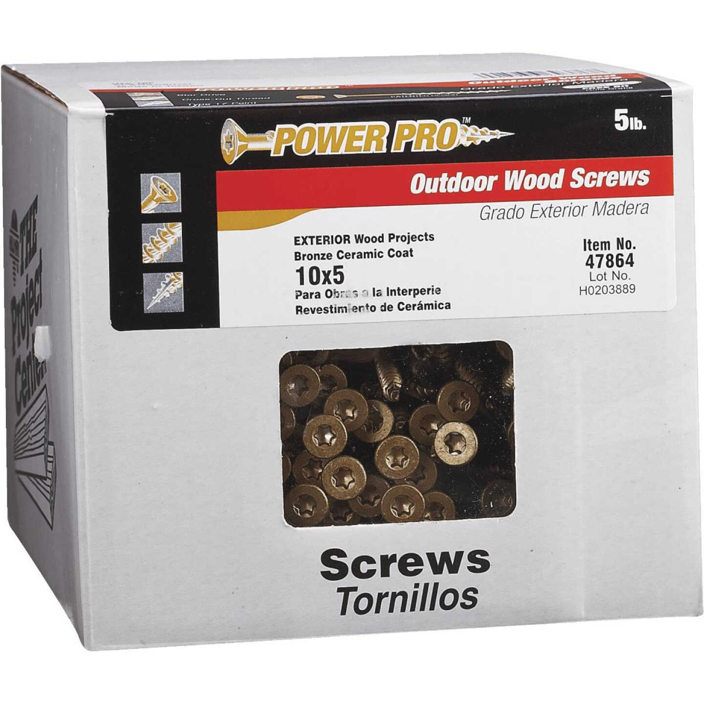 5LB 10X5 EXT SCREW Image 1