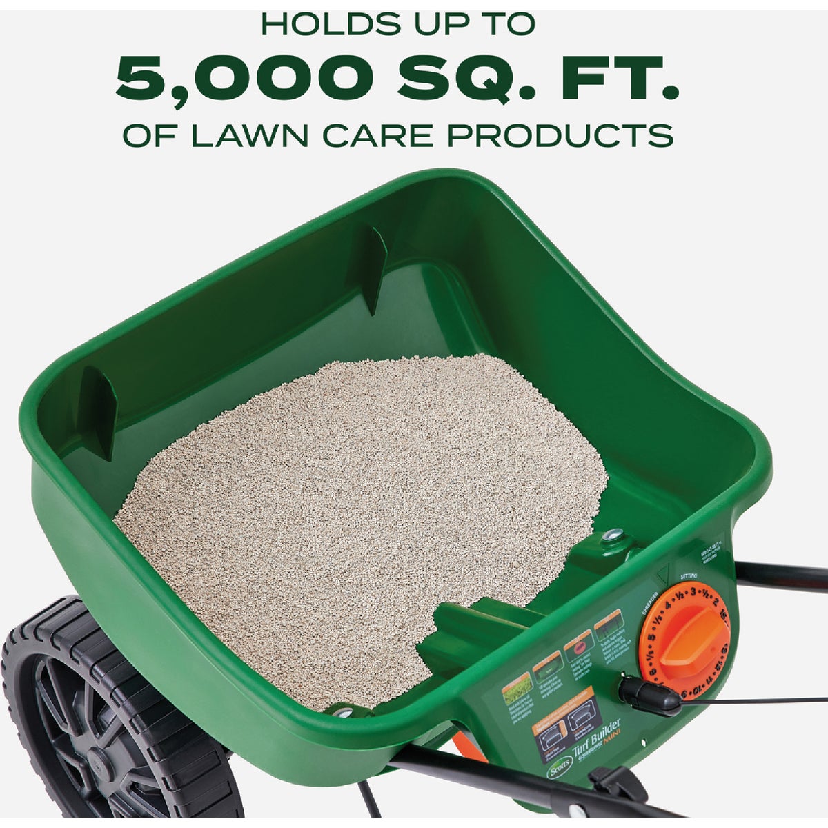 Scotts Turf Builder EdgeGuard Mini Broadcast Spreader Image 4