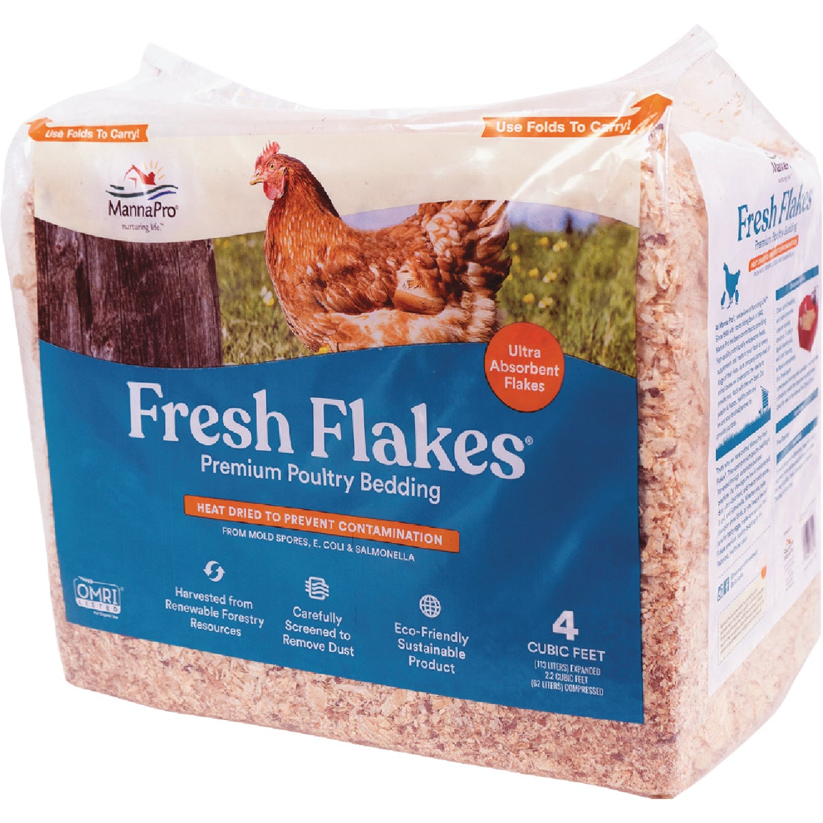 Manna Pro Fresh Flakes 12 Lb. Poultry Bedding