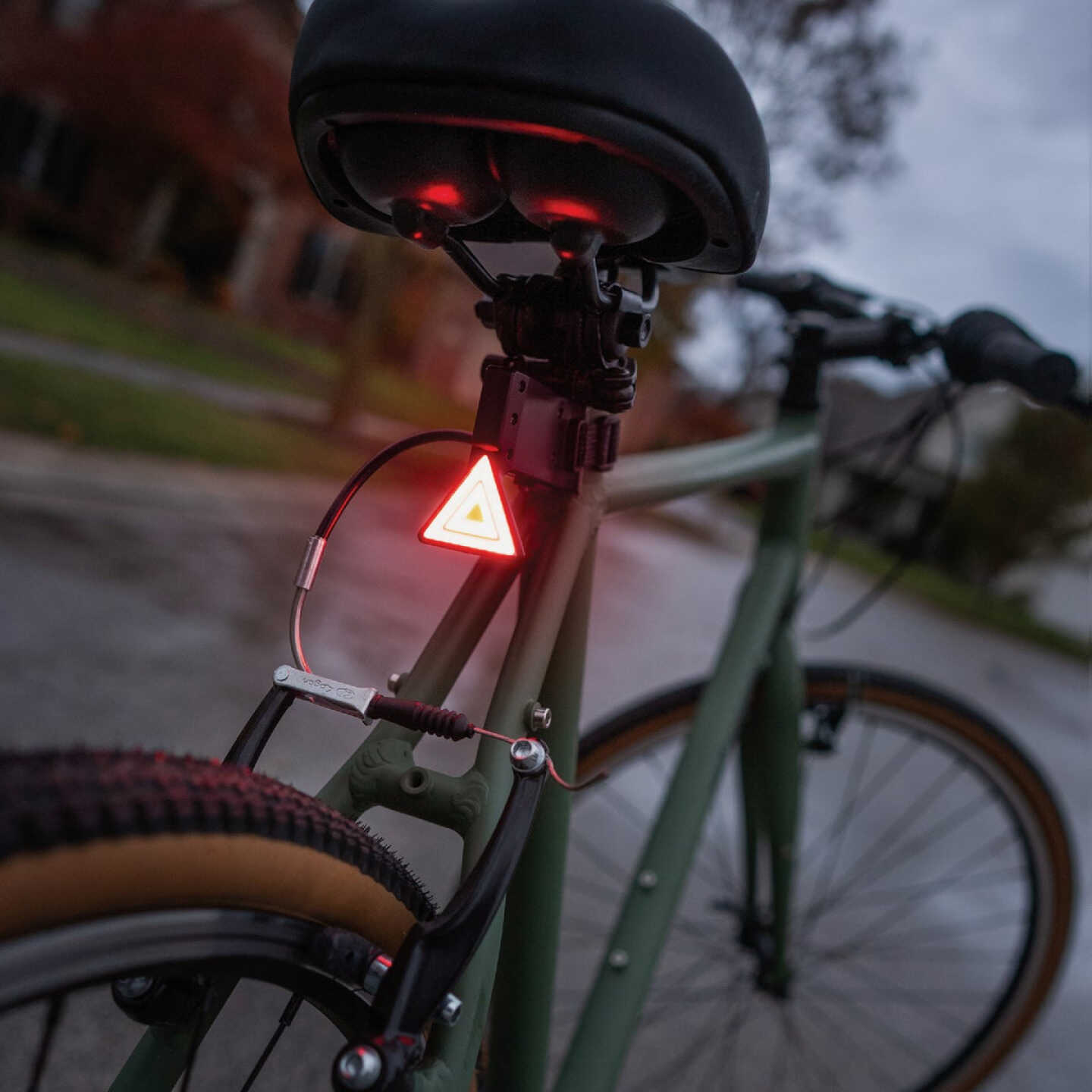 Brightz LED Triangle Taillight with Red and Yellow LEDs Image 1