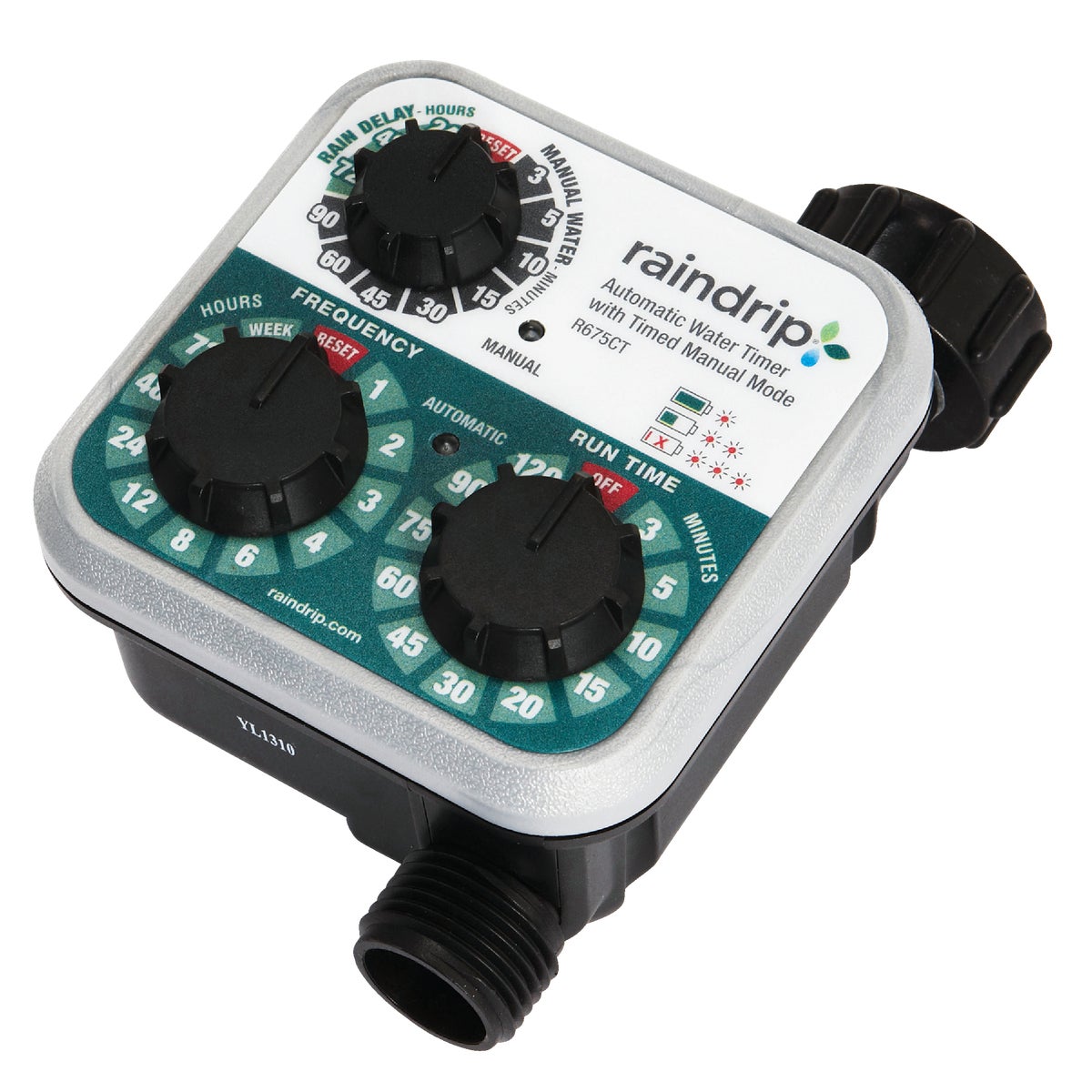 Raindrip 1-Outlet Analog Water Timer Image 4