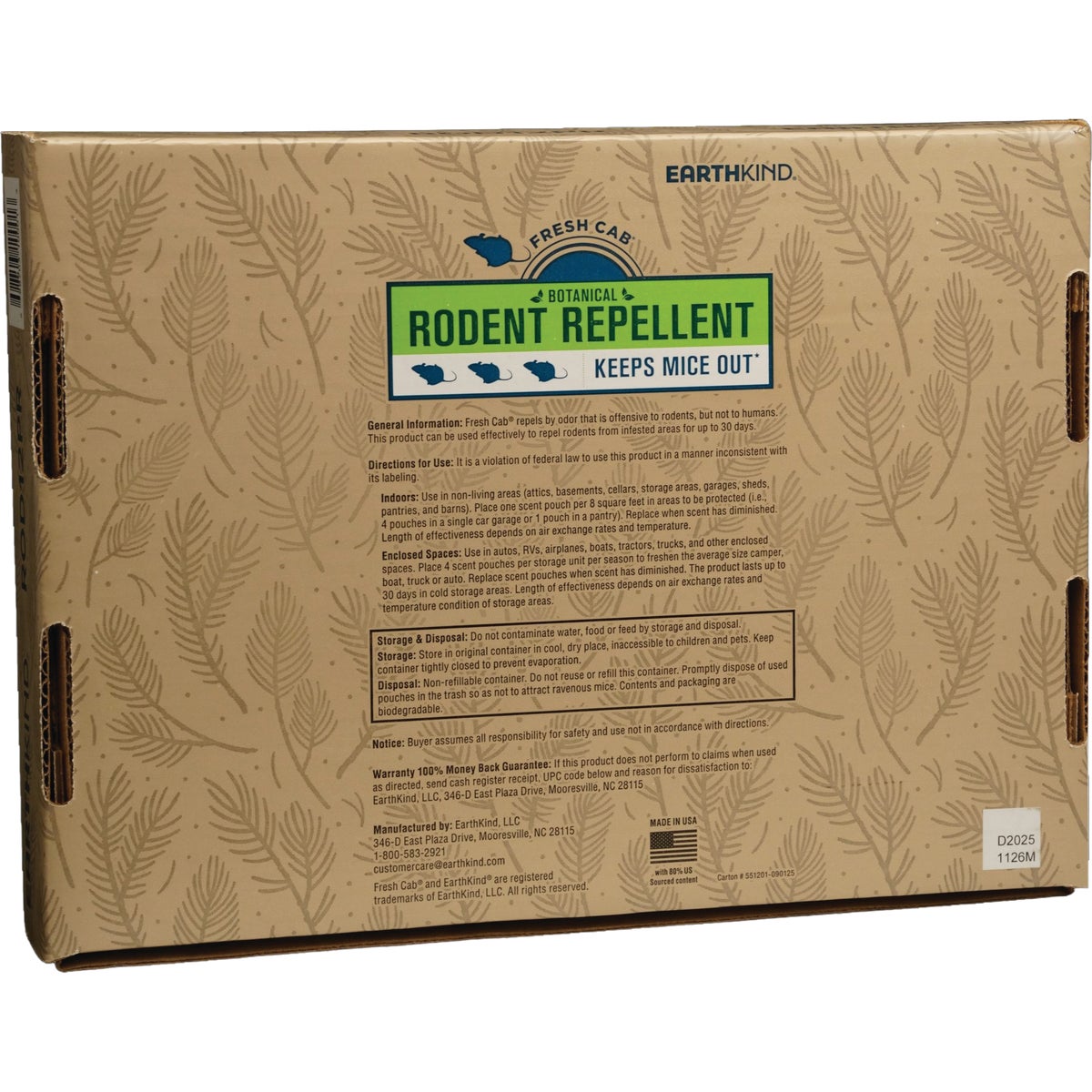 Earth Kind Fresh Cab 2.5 Oz. Granular Rodent Repellent (12-Pack) Image 2