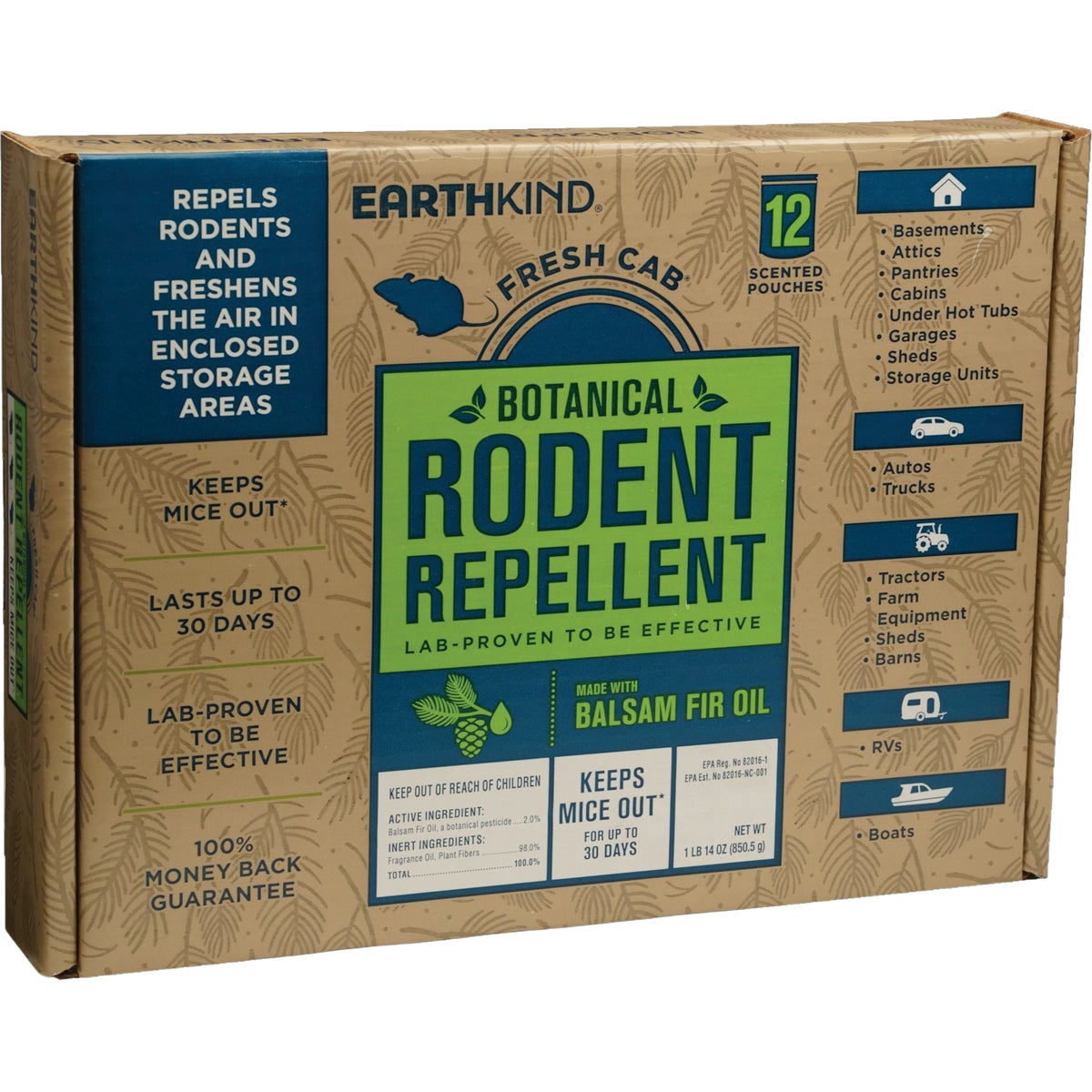 Earth Kind Fresh Cab 2.5 Oz. Granular Rodent Repellent (12-Pack) Image 1