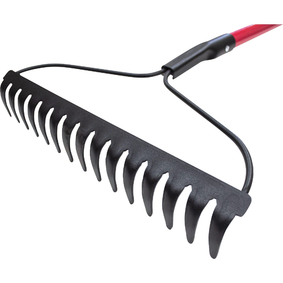 Bully Tools 16 In. 10-Gauge Steel Bow Garden Rake (15-Tine) Image 3