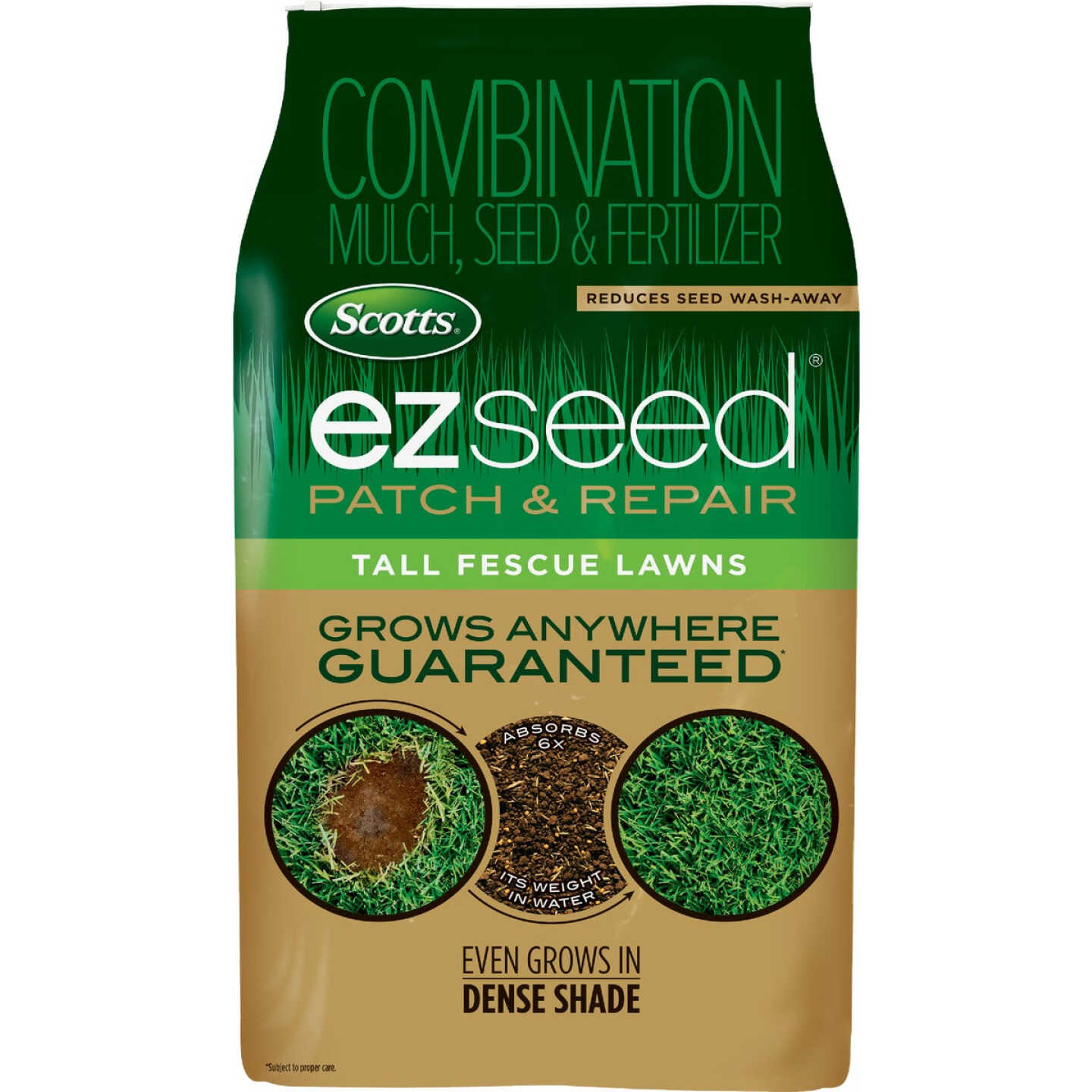 Scotts EZ Seed 10 Lb. 225 Sq. Ft. Patch & Repair For Tall Fescue Lawns Mulch, Seed and Fertilizer Combination Image 1