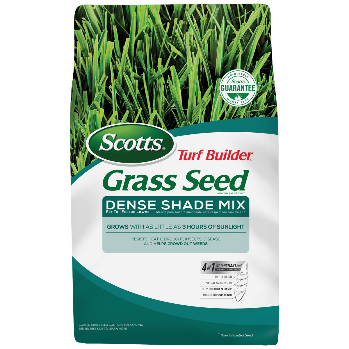 Scotts Turf Builder 3 Lb. 750 Sq. Ft. Dense Shade Mix Tall Fescue Grass Seed