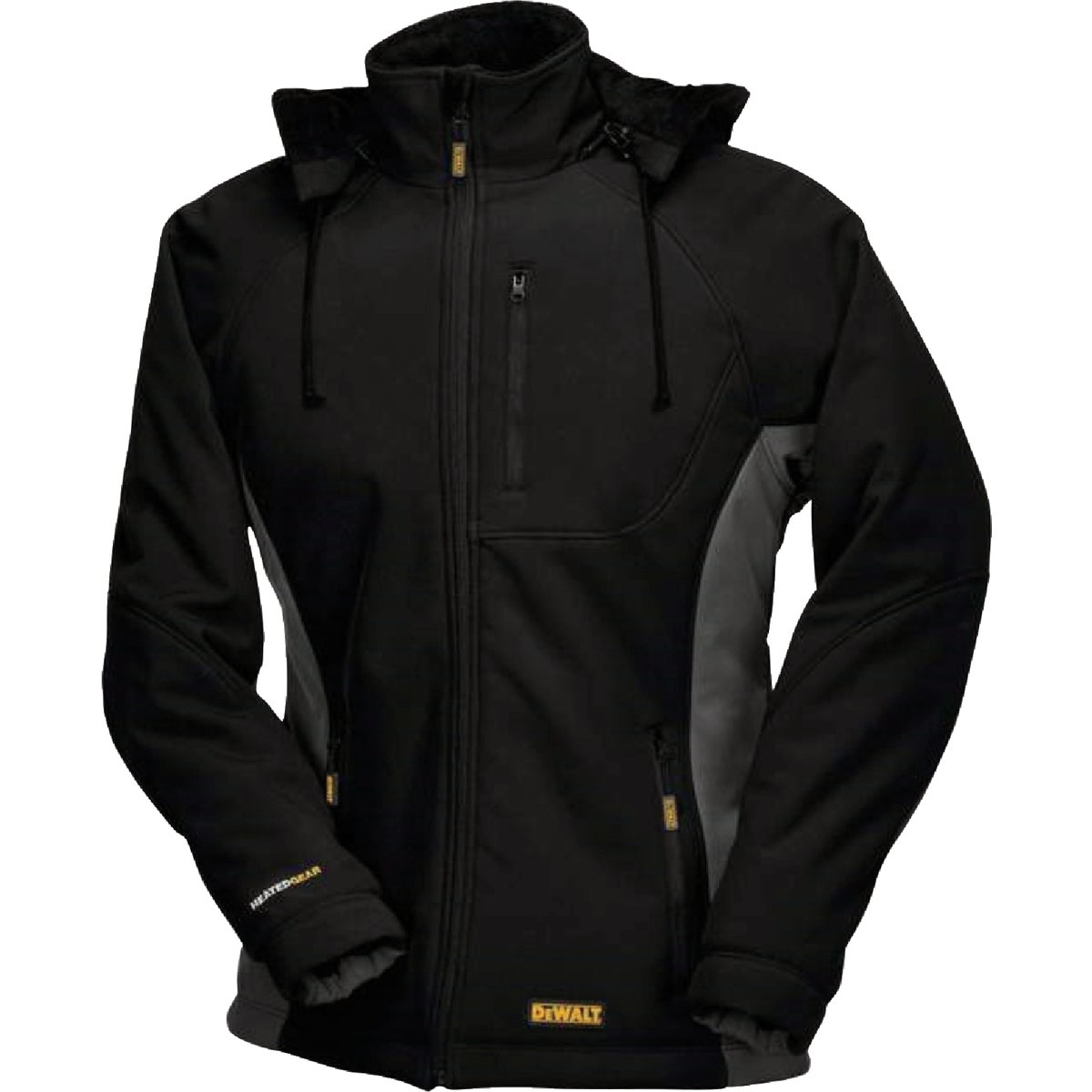 DEWALT Women's Black Soft Shell Heated Coat Kit, XL Image 6