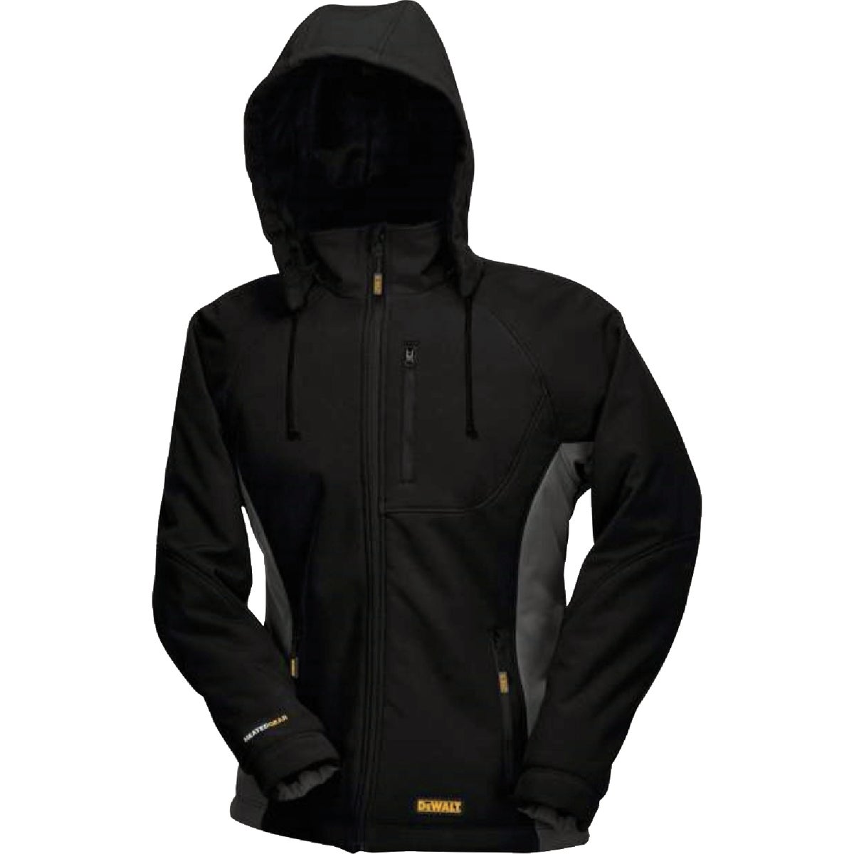 DEWALT Women's Black Soft Shell Heated Coat Kit, XL Image 7