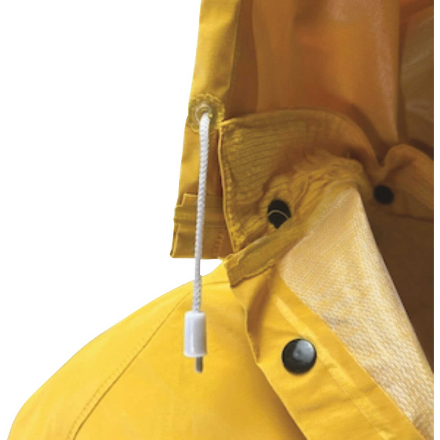 Boss XL 3-Piece Yellow PVC Rain Suit Image 6