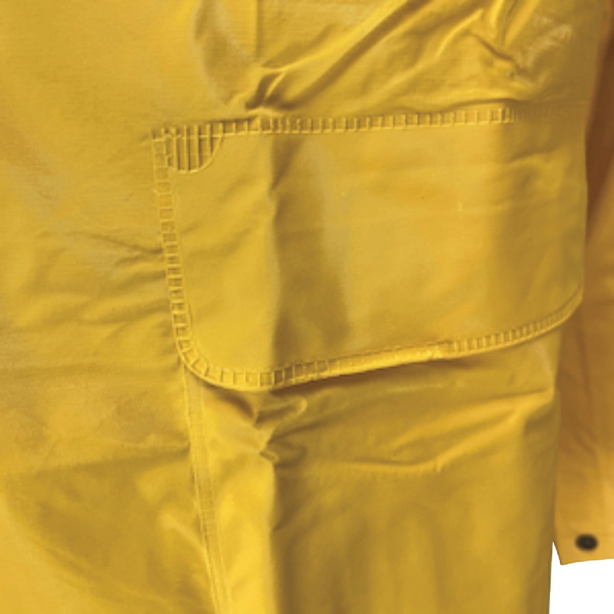 Boss XL 3-Piece Yellow PVC Rain Suit Image 5