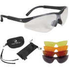 Radians T-85 Black Frame Shooting Glasses Kit with 5 Interchangeable Lenses Image 1