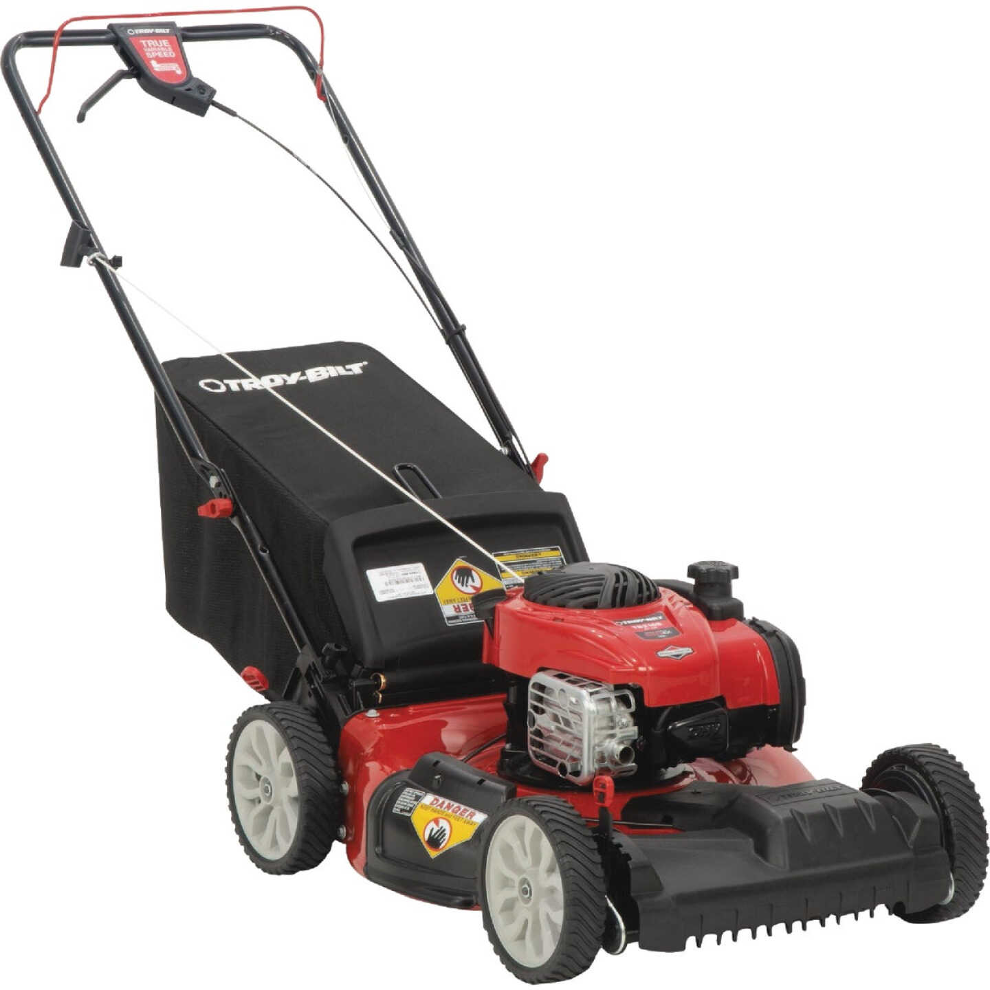 Troy-Bilt 21 In. 163cc 3-In-1 FWD Self Propelled Gas Mower Image 1