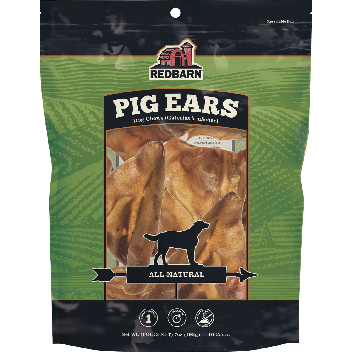 Redbarn Pig Ear Dog Treat (10-Pack)