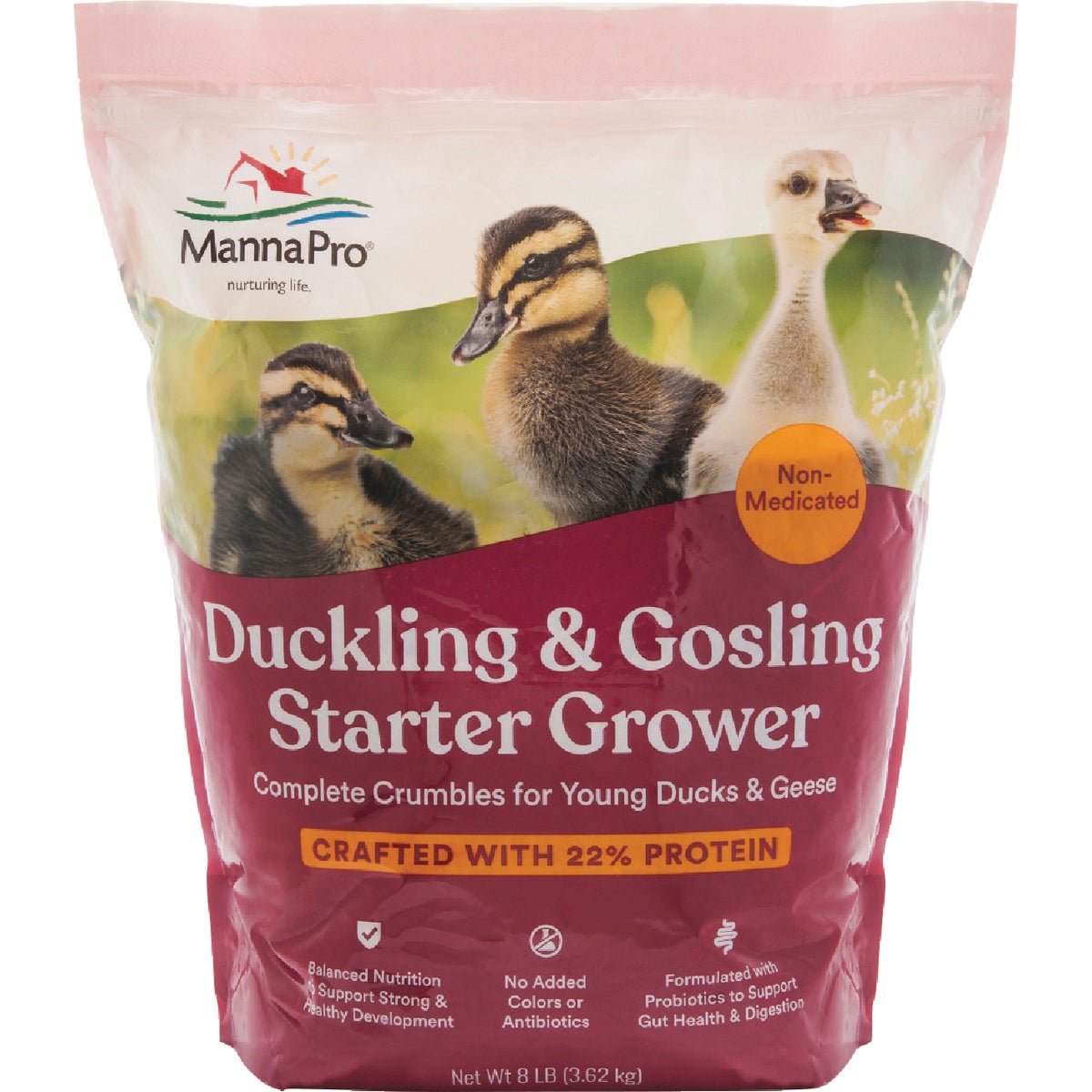 Manna Pro Duck Starter 8 Lb. Grower Crumbles