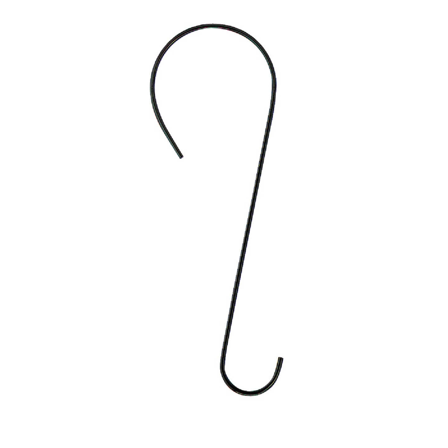 Best Garden 6 In. W. x 18 In. H. Black Powder-Coated Steel Rod Tree Hanger Image 1