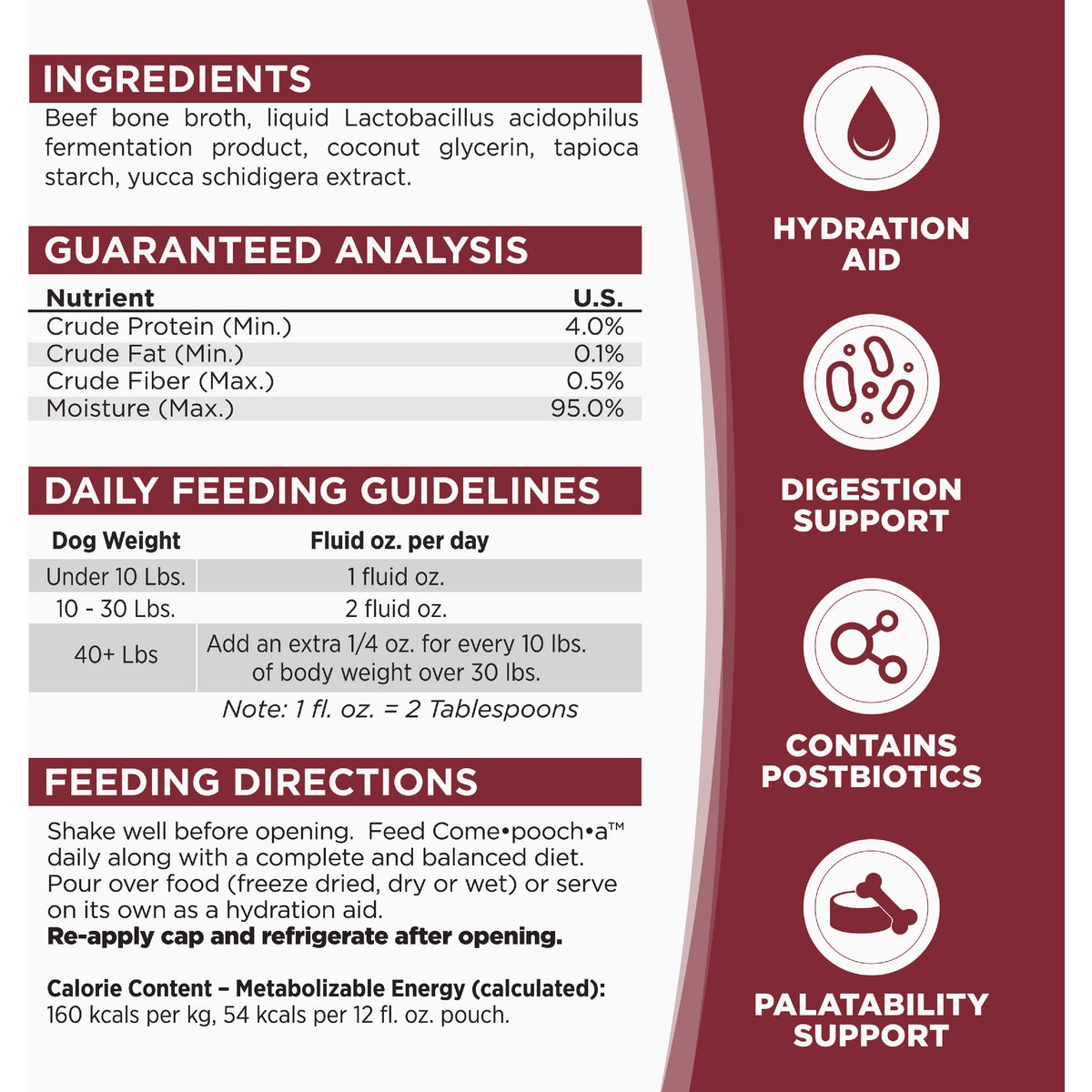 NutriSource Come-Pooch-a 12 Oz. Beef Bone Broth Recipe Image 4