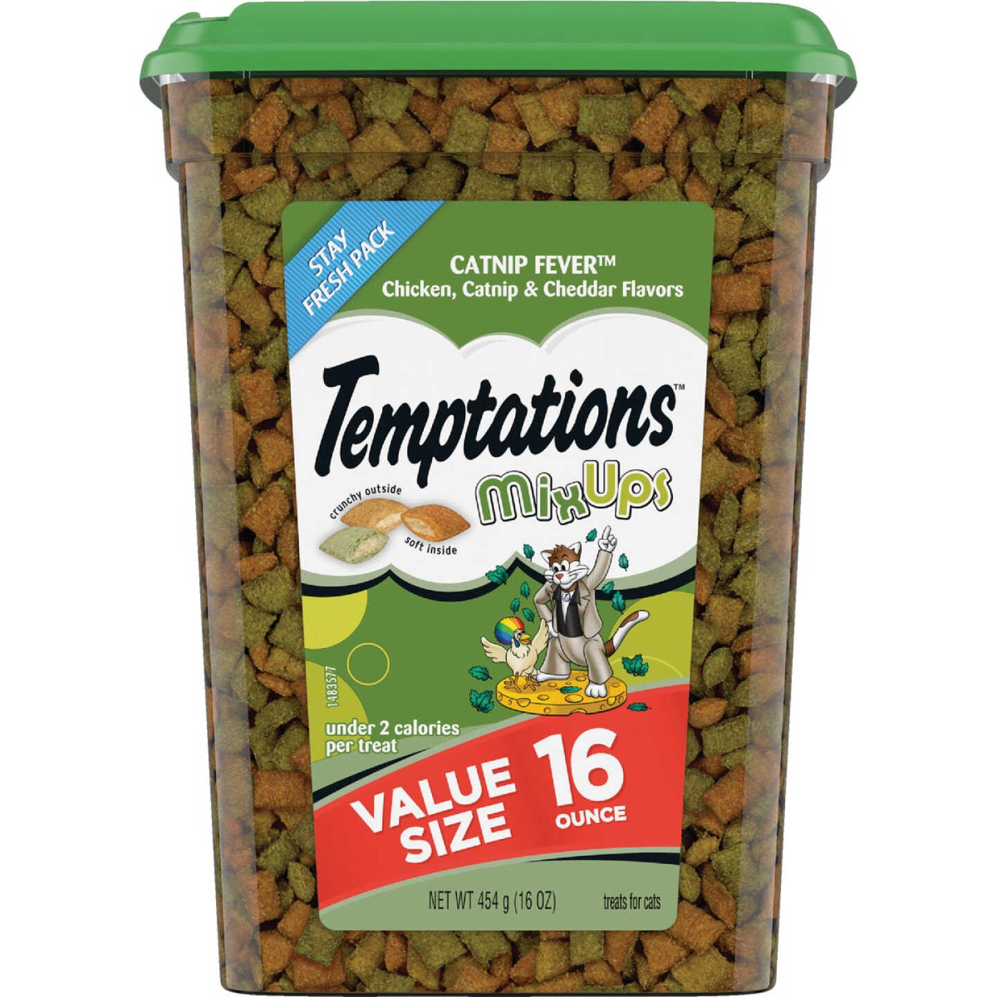 Temptations Mix Ups Catnip Fever 16 Oz. Cat Treats Image 1