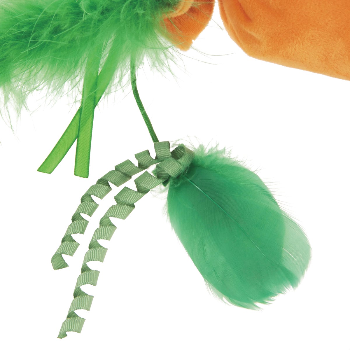 SmartyKat Kolossal Karrot Plush Catnip Kicker Cat Toy Image 4