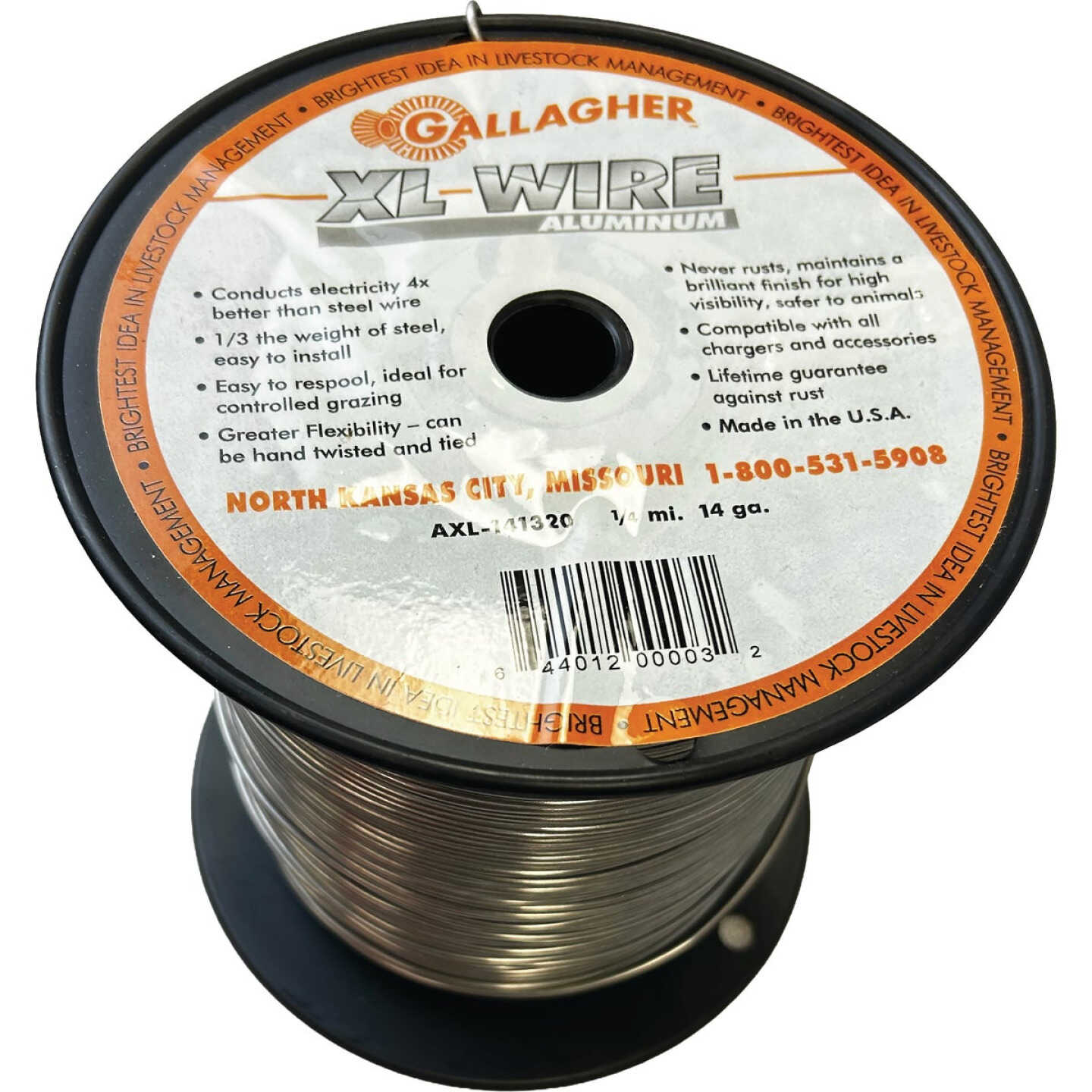 Gallagher XL 14 Ga. 1/4-Mile Electric Fence Wire Image 1
