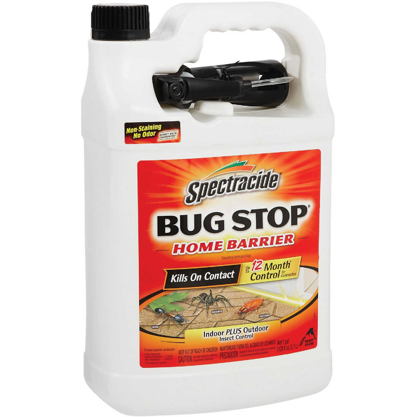 Spectracide Bug Stop Home Barrier 1 Gal. Ready To Use Trigger Spray Insect Killer Image 1