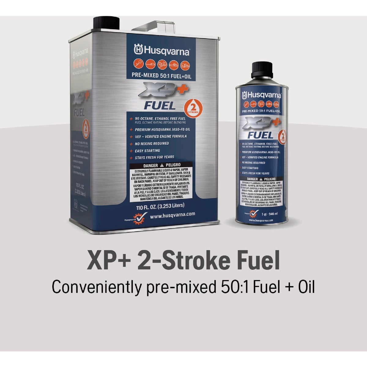  Husqvarna XP+ 1 Qt. 50:1 Fuel + Oil Pre-Mix Image 2