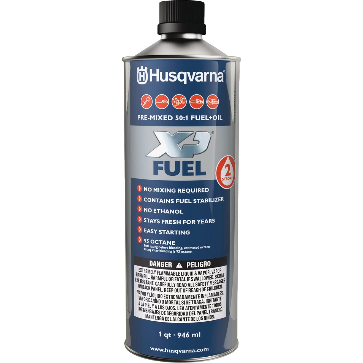  Husqvarna XP+ 1 Qt. 50:1 Fuel + Oil Pre-Mix