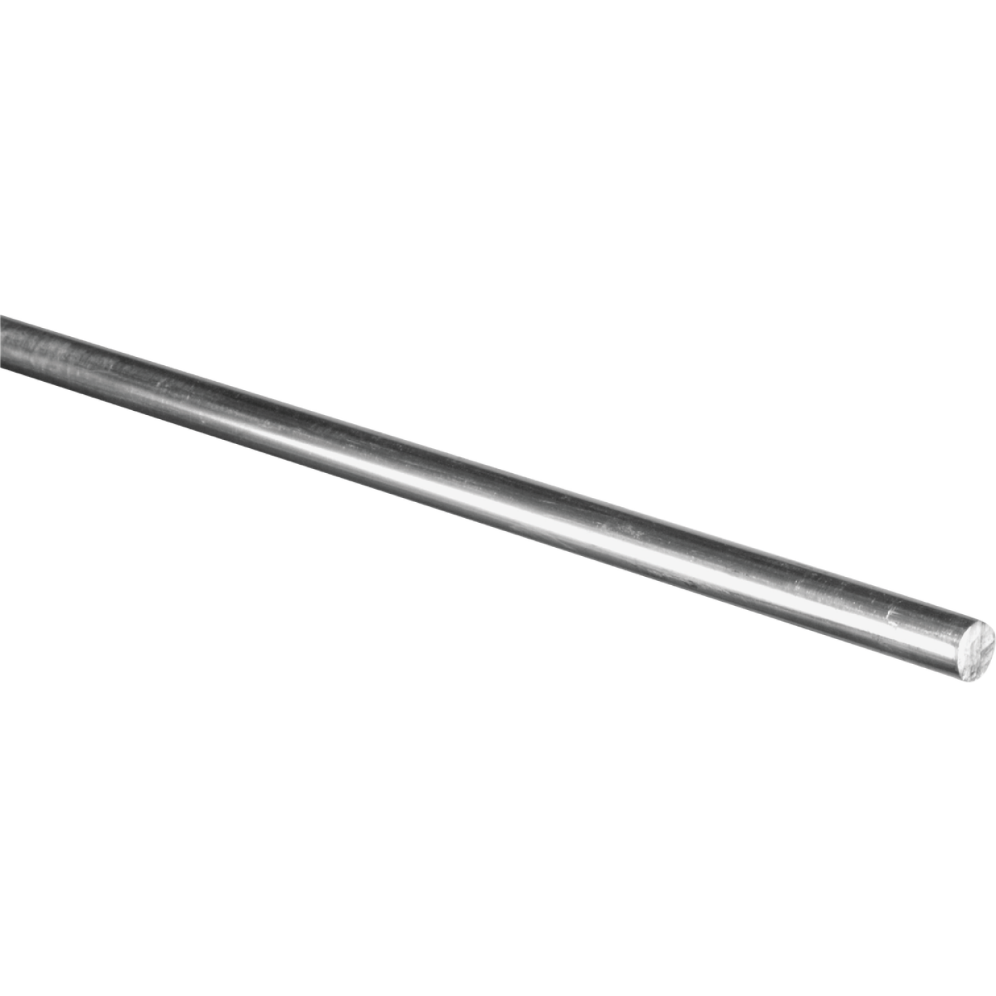 Hillman Steelworks Aluminum 3/8 In. X 6 Ft. Solid Rod Image 1