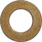 Hillman 3/8 In. Hardened Steel Yellow Dichromate Flat Washer (100 Ct.) Image 1