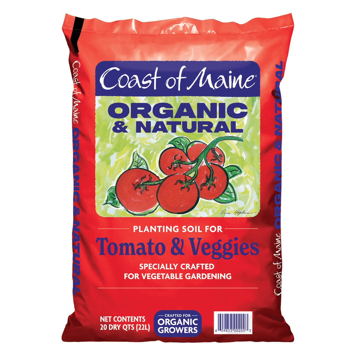 Coast of Maine 20 Qt. Tomato & Vegetable Planting Soil Image 2