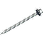 Hillman Project Center #10 x 1 - 1/2 In. Hex Washer Head Pole Barn Screw (107 Ct.) Image 1