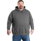 Berne Men's 2XL Regular Graphite Signature Sleeve Hooded Pullover Sweatshirt Image 6