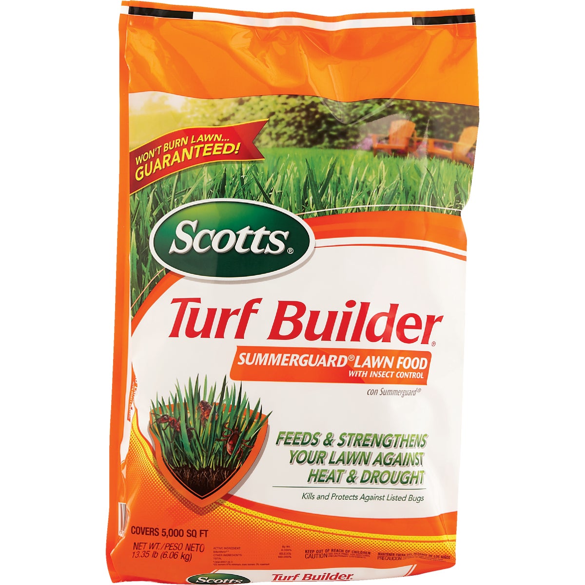 Scotts Turf Builder SummerGuard 13.35 Lb. 5000 Sq. Ft. Lawn Food with Insect Control Image 5