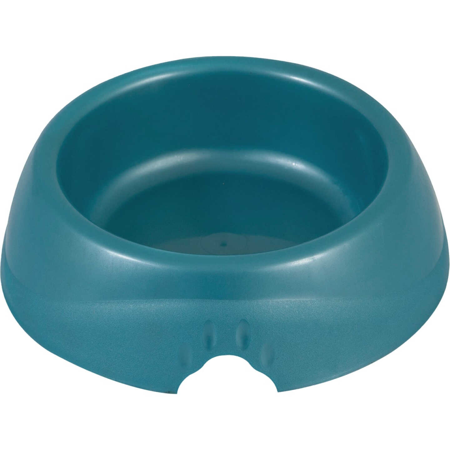 Petmate Plastic Round 1 C. Ultra Lightweight Pet Food Bowl Image 1