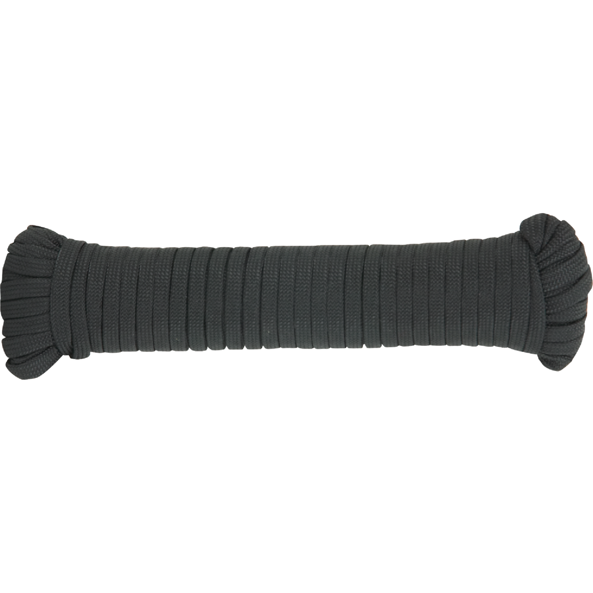 Do it Best 1/8 In. x 50 Ft. Black Braided Polypropylene Paracord Image 3