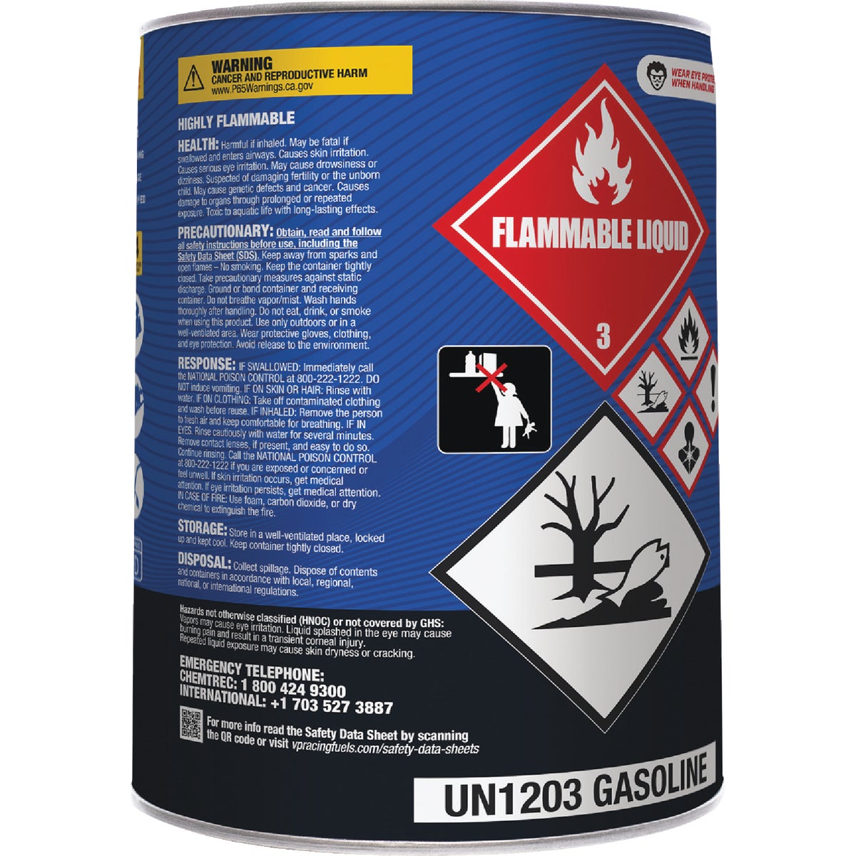 VP Racing Fuels 5 Gal. 50:1 Ethanol-Free Gas & Oil Pre-Mix Image 2