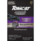 Tomcat Advanced Formula Refillable Rat & Mouse Bait Station - 12 Blocks Baits & 1 Refillable Station Image 1