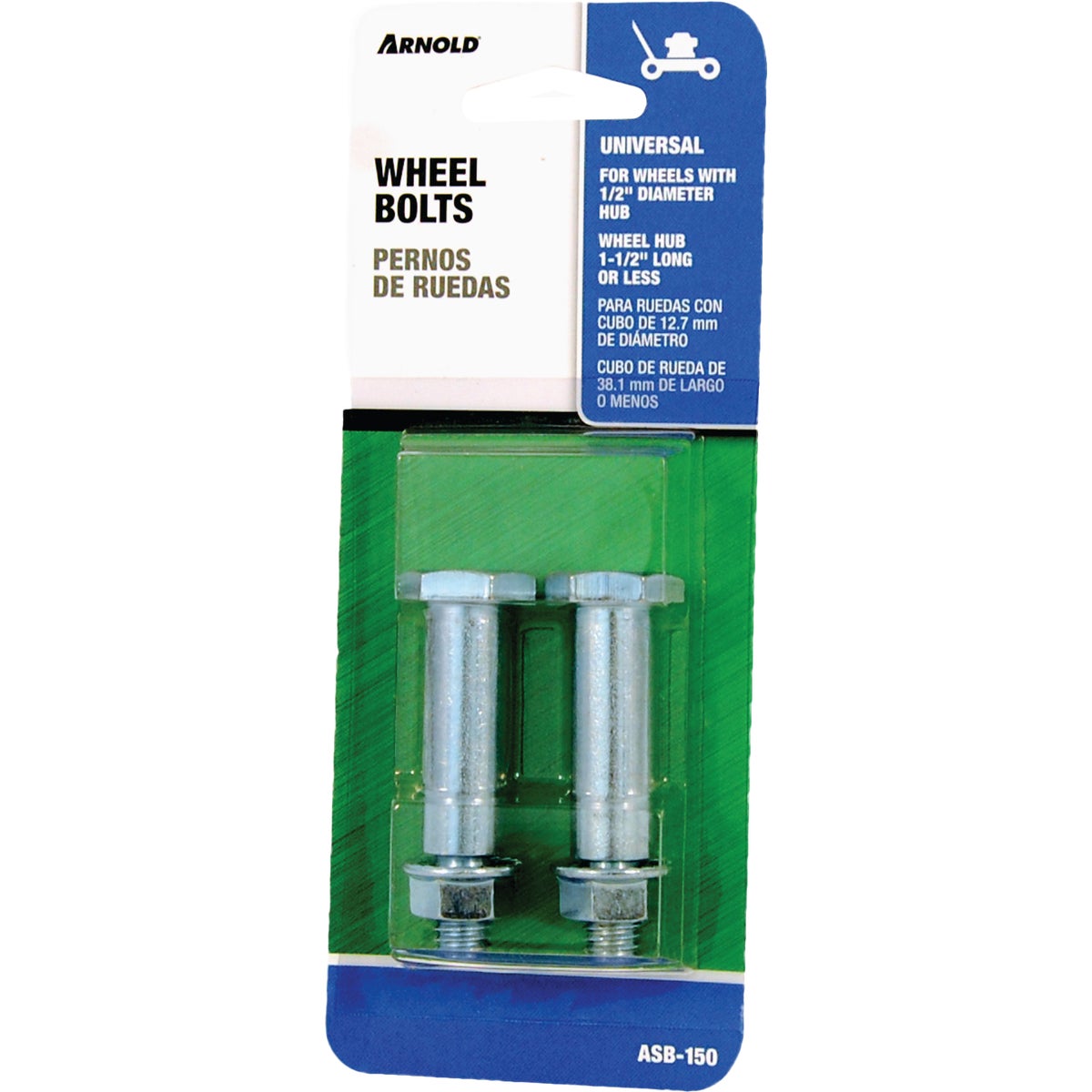 Arnold Rotary Lawn Mower Steel Wheel Bolts (2-Count) Image 5