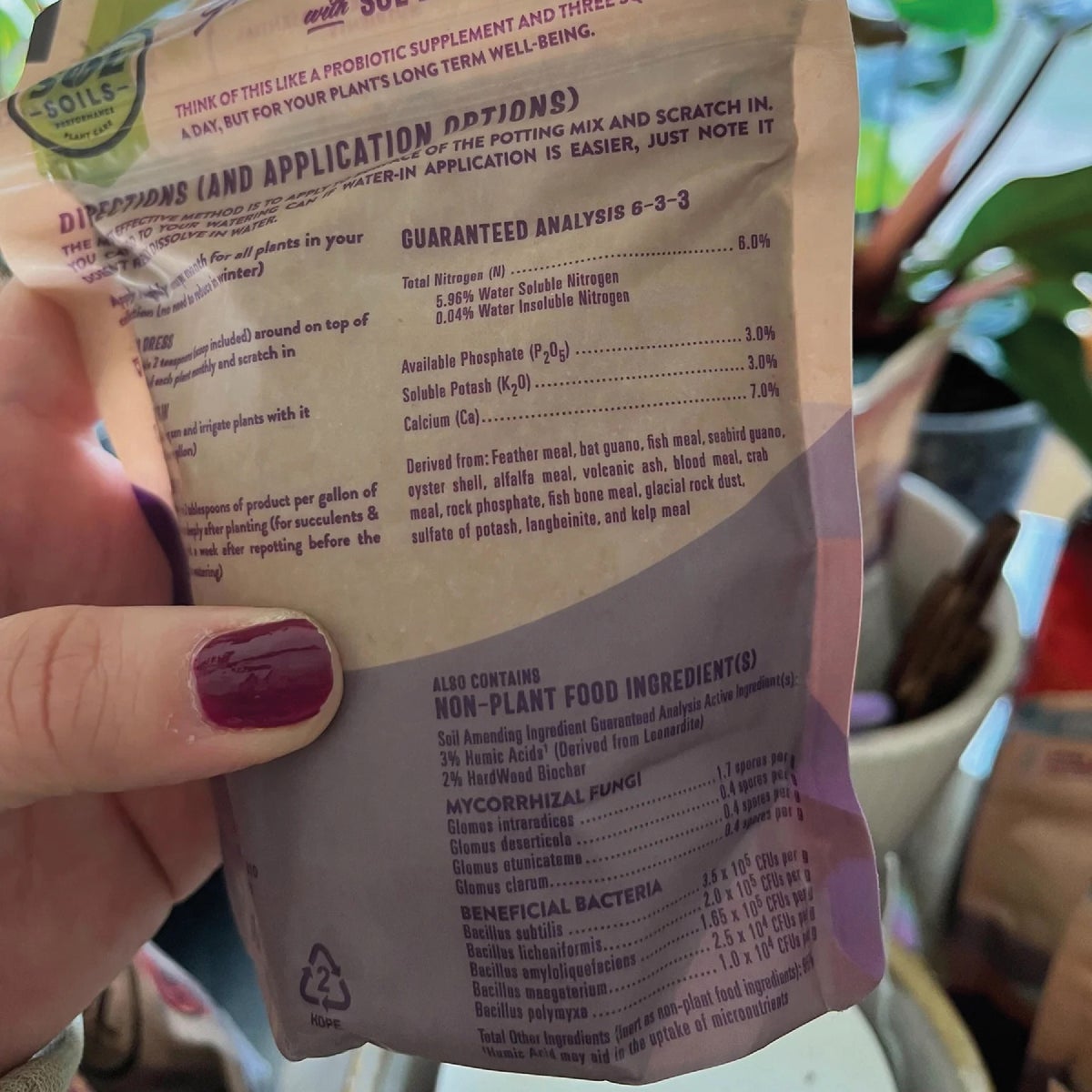 Sol Soils 0.4 Lb. Necessary Nutrients Image 3