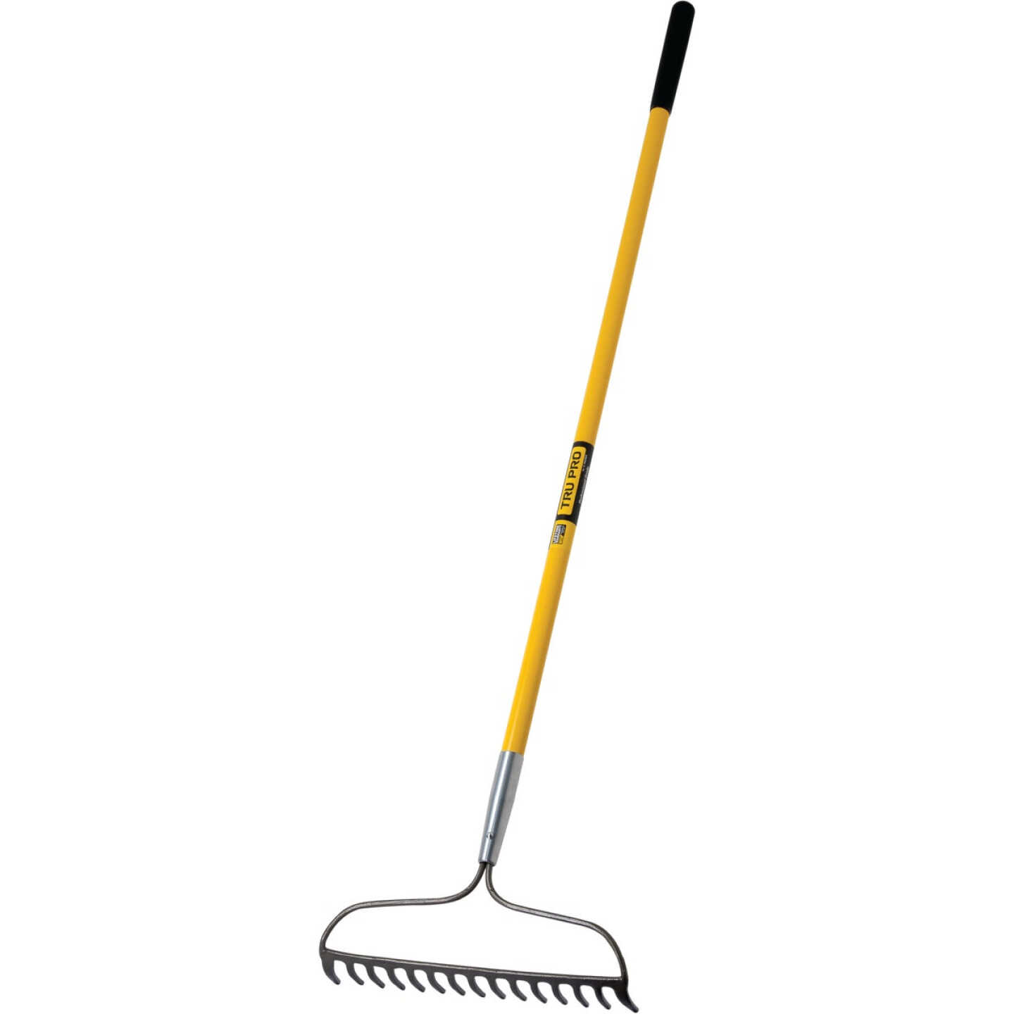 Truper Tru Pro 60 in. Forged Bow Rake, 16 tines, Fiberglass Handle Image 2