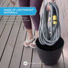 Hydrotech 5/8 In. x 100 Ft. Expandable Burst Proof Hose - Yellow Image 6