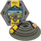 Hydrotech 5/8 In. x 100 Ft. Expandable Burst Proof Hose - Yellow Image 1