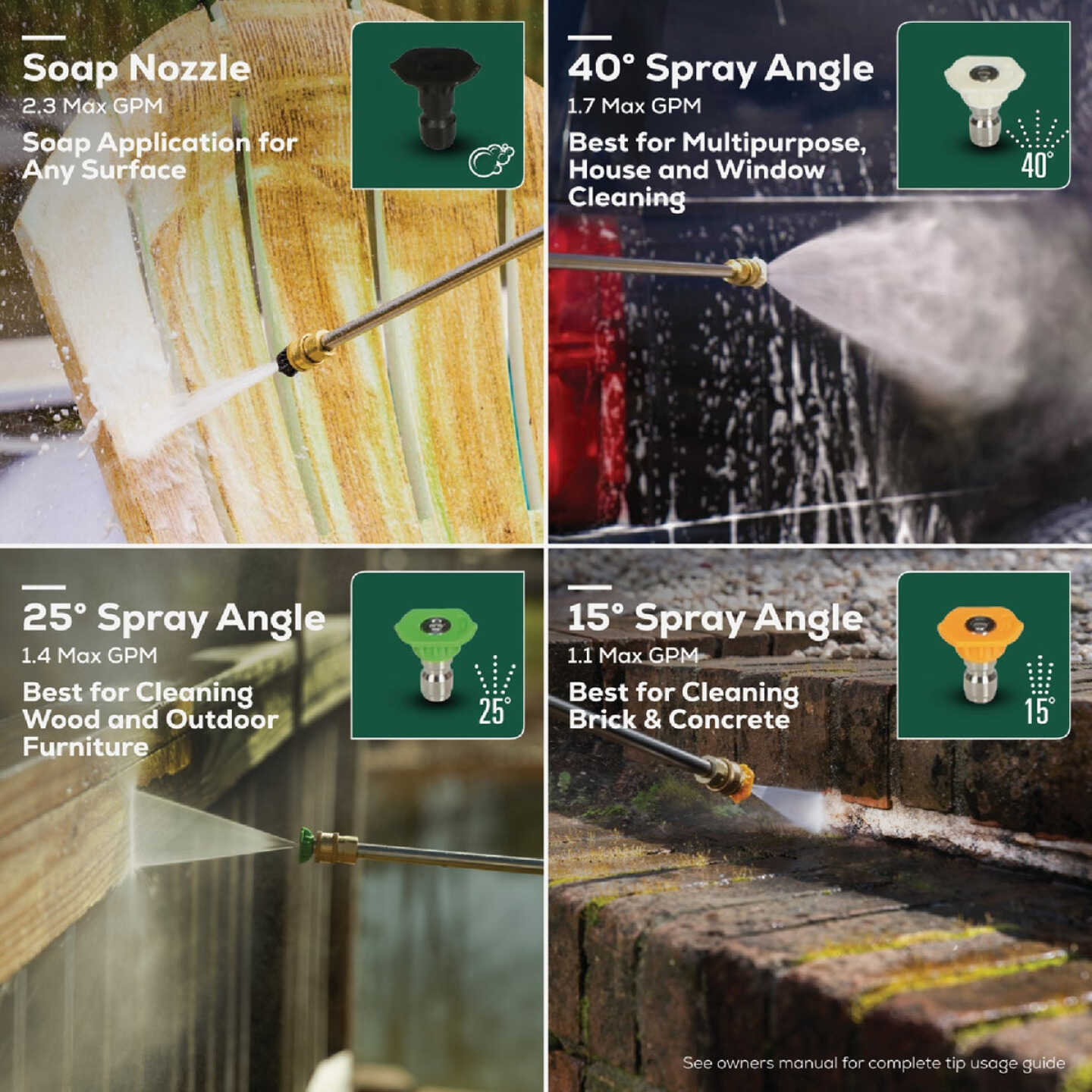 Greenworks 2300-PSI 2.3 GPM Cold Water Corded Electric Pressure Washer Image 6